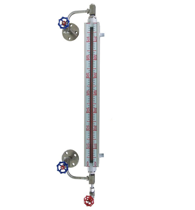 无盲区石英管/玻璃管液位计 双色/彩色 可带伴热、LED灯 材质碳钢/不锈钢 UGS